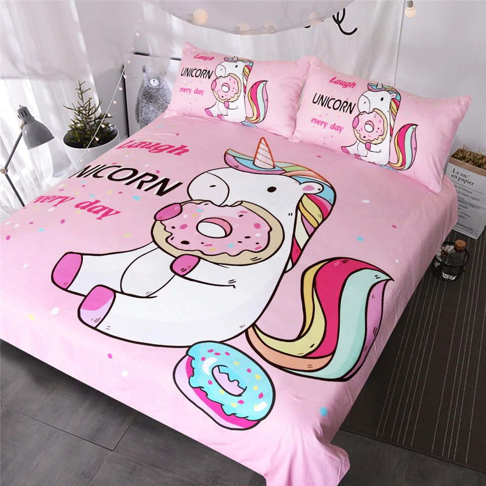 Housse de Couette Licorne 140x200 - monde-licorne