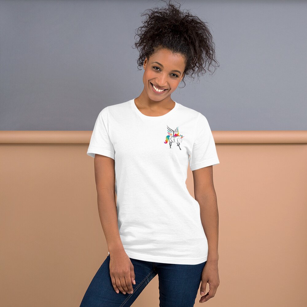 T-shirt Licorne Multicolore - monde-licorne