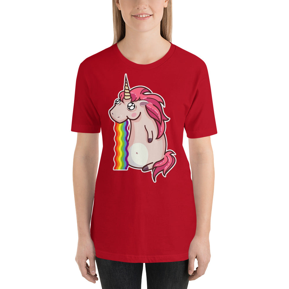 T-shirt Licorne Vomi Arc en Ciel - monde-licorne