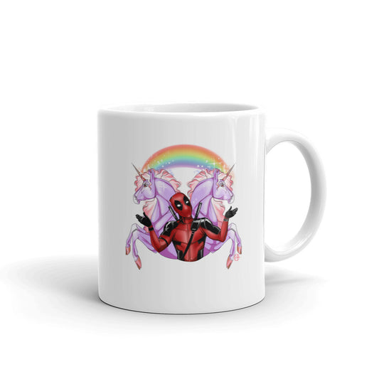 mug licorne spiderman