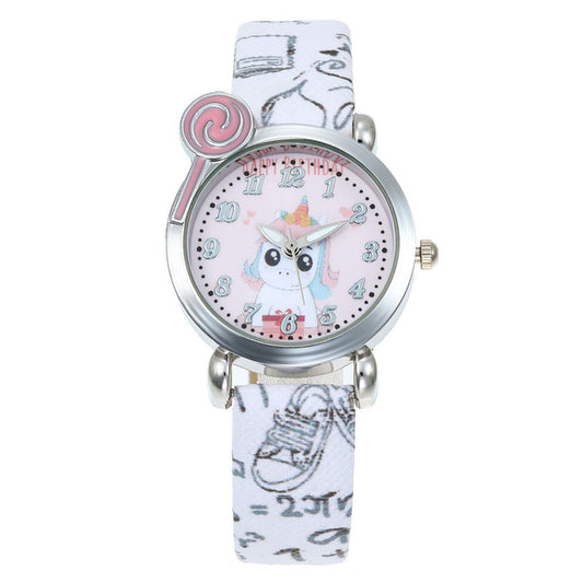 montre licorne pour une fille de 4 ans