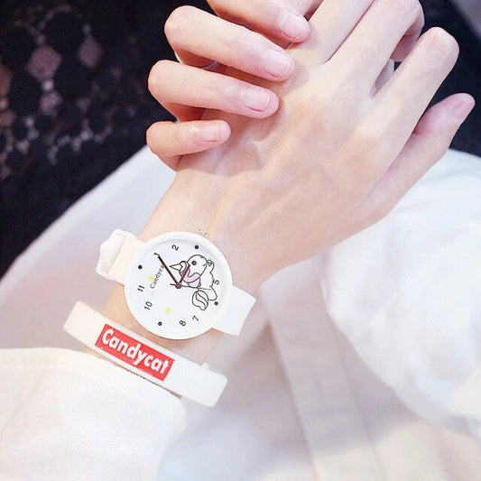 montre licorne simple