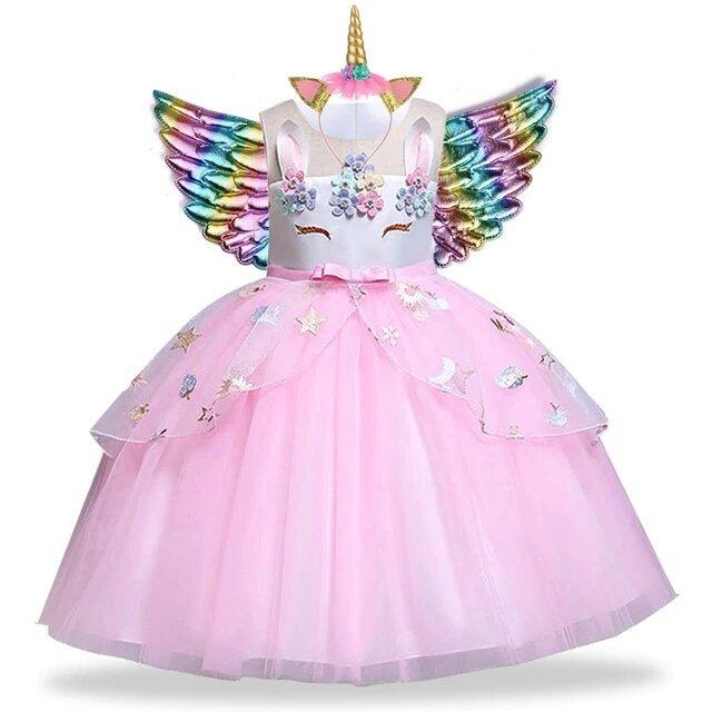 robe licorne fille taille 3 ans