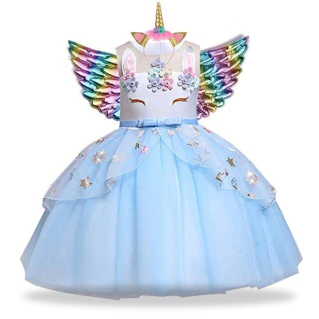 robe licorne fille taille 5 ans