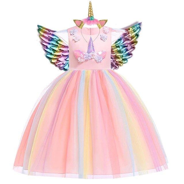 robe licorne fille taille 9 ans