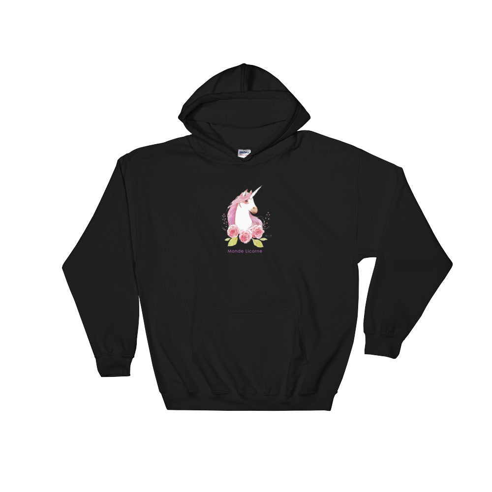 Sweat Licorne - Fleur - monde-licorne