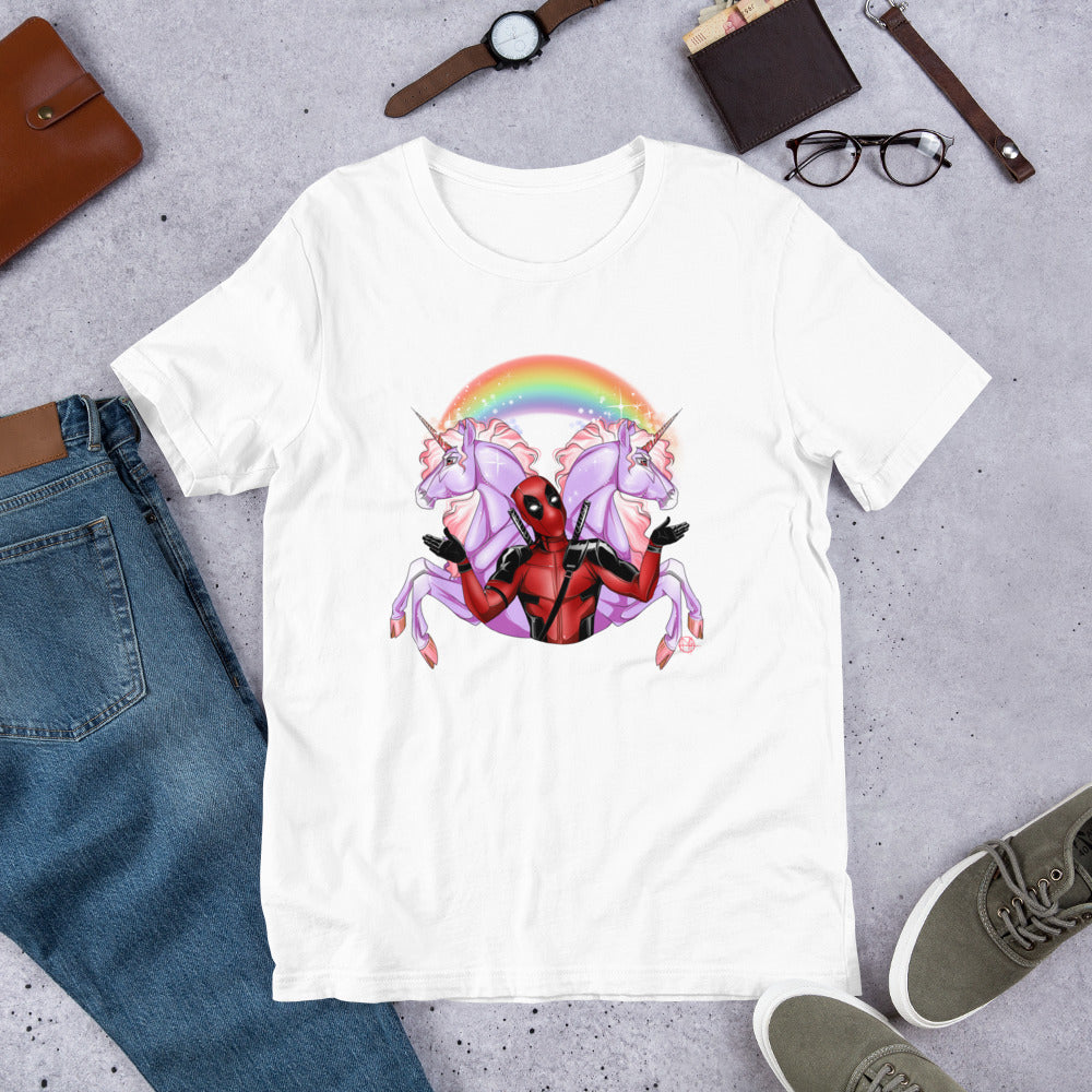 T-shirt Deadpool Licorne - monde-licorne