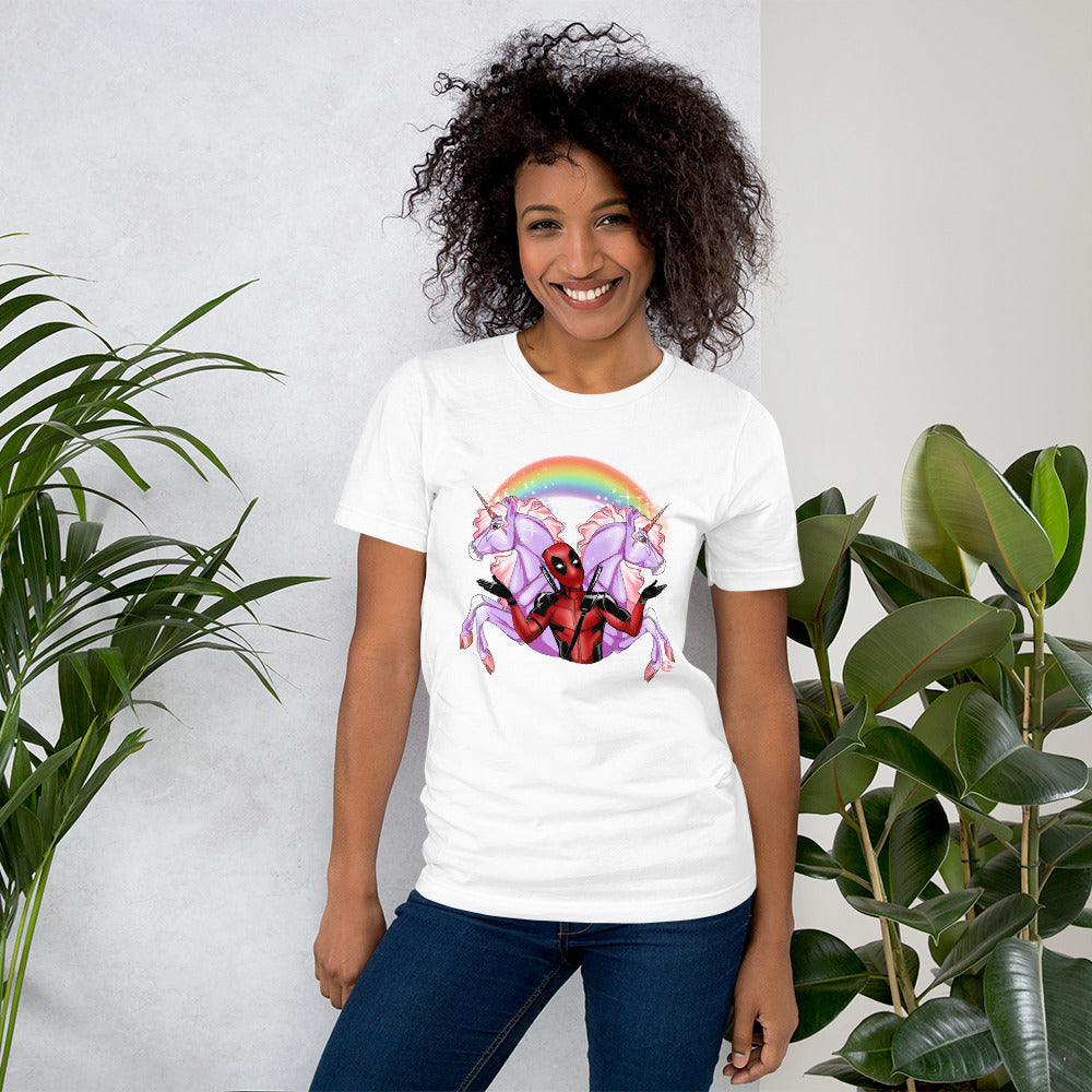 T-shirt Deadpool Licorne - monde-licorne