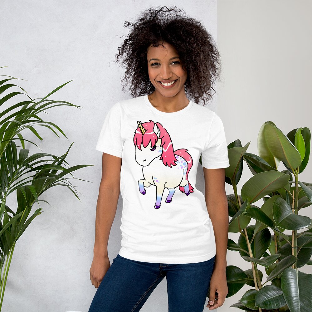 T-shirt Licorne - "Rhh" - monde-licorne