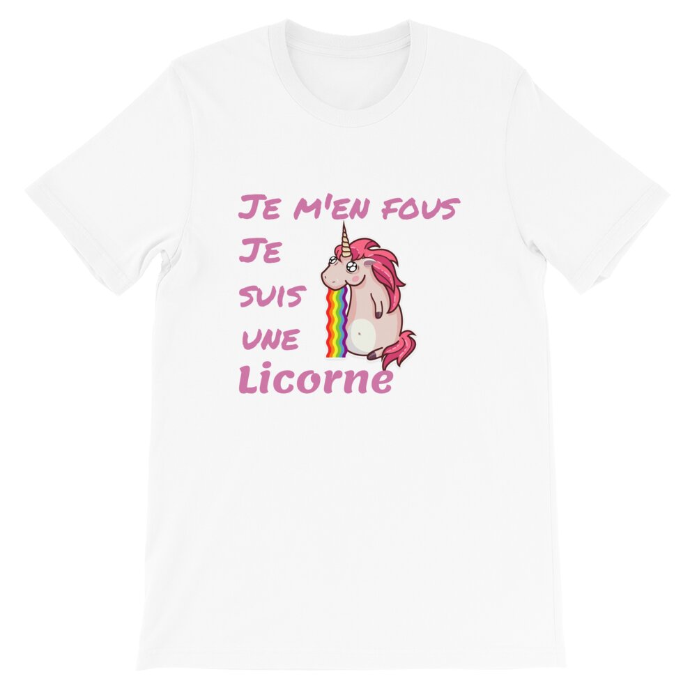 T-shirt Je suis une Licorne - monde-licorne