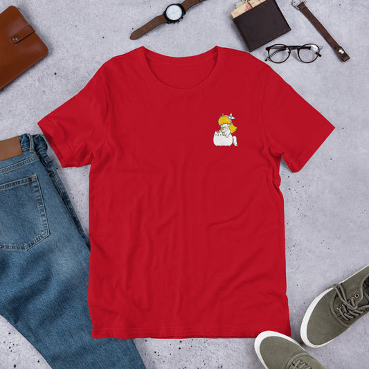 T-shirt Licorne - "Cat Rider" Brodé - monde-licorne