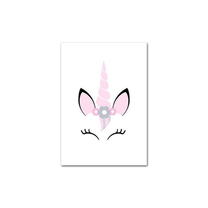 Toile Licorne Fille